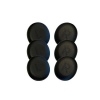 Jabra Ear Cushions for Evolve2 40/65, 6pcs,Black