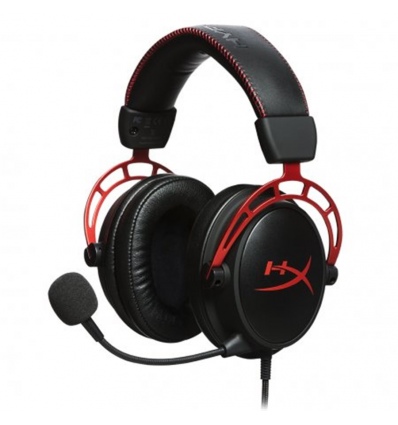 HP HyperX Cloud Alpha - herní headset červený