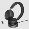 Jabra Evolve2 75/Stereo/ANC/USB/BT/Bezdrát/MS/Stand/Černá