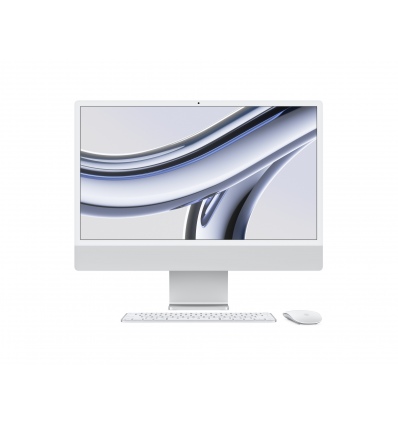 Apple iMac 24/23,5"/4480 x 2520/M3/8GB/256GB SSD/M3/Sonoma/Silver/1R