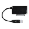 AXAGON ADSA-FP3, USB 5Gbps - SATA 6G, 3.5" HDD FASTport3 adaptér, vč. AC napáječe