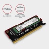 AXAGON PCEM2-S, PCIe x16 - M.2 NVMe M-key slot adaptér, kovový kryt pro pasivní chlazení