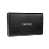 Externí box pro HDD 3,5" USB 3.0 Natec Rhino, černý, včetně napájecího adaptéru