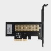 AXAGON PCEM2-N, PCIe x4 - M.2 NVMe M-key slot adaptér, vč. LP