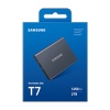 Samsung T7/2TB/SSD/Externí/2.5"/Stříbrná/3R