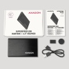 AXAGON EE25-A6M, USB 3.2 Gen 1 - SATA 6G 2.5" kovový RAW box, bezšroubkový