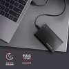 AXAGON EE25-A6C, USB-C 3.2 Gen 1 - SATA 6G 2.5" kovový RAW box, bezšroubkový