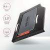 AXAGON RSS-CD09 rámeček pro 2.5" SSD/HDD do DVD slotu, 9.5 mm, LED, hliník