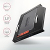 AXAGON RSS-CD12 rámeček pro 2.5" SSD/HDD do DVD slotu, 12.7 mm, LED, hliník