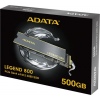 ADATA LEGEND 800/500GB/SSD/M.2 NVMe/Černá/Heatsink/3R