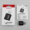 AXAGON ADA-17, USB 2.0 - externí zvuková karta HQ MINI, 96kHz/24-bit stereo, vstup USB-A