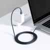 Baseus CAJY000701 Crystal Shine Series Datový Kabel USB-C - USB-C 100W 2m Black