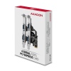 AXAGON PCEA-S4N, PCIe řadič - 4x sériový port (RS232) 250 kbps, vč. LP