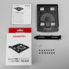 AXAGON RHD-P25, hliníkový rámeček pro 2x 2.5" HDD/SSD do 3.5" pozice nebo PCI záslepky