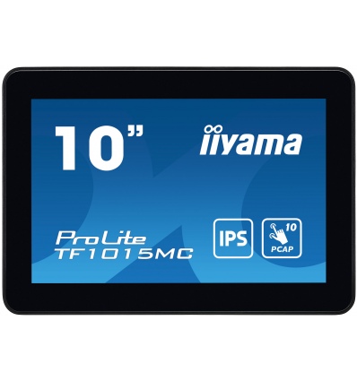 10" iiyama TF1015MC-B3: WXGA,10P,VGA,HDMI,DP