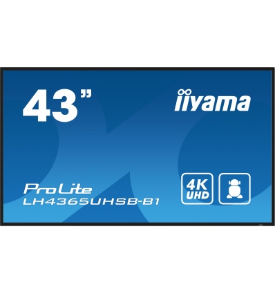 43" iiyama LH4365UHSB-B1:IPS,4K UHD,Android, 24/7