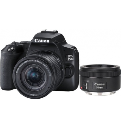 Canon EOS 250D BK 18-55S+50 1.8S EU26