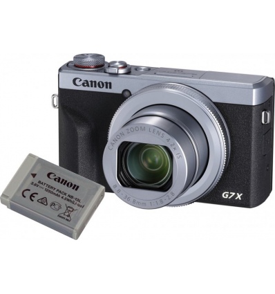 Canon PowerShot G7 X Mark III Silver Battery kit