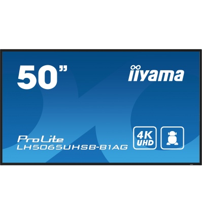 50" iiyama LH5065UHSB-B1AG:VA,4K UHD,Android,24/7