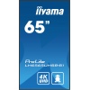 65" iiyama LH6565UHSB-B1:IPS,4K UHD,Android,24/7