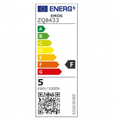 EMOS LED CLS MR16 4,5W(28W) 380lm GU5.3 WW