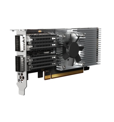 QNAP QXG-100G2SF-E810 - 100GbE (2porty) PCIe karta nízký profil PCIe Gen4 x16