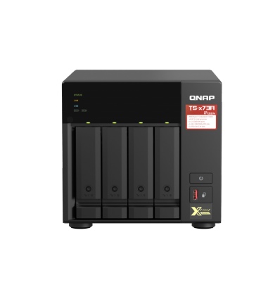 QNAP TS-473A-8G (Ryzen 2,2GHz / 8GB RAM / 4x SATA / 2x M.2 NVMe slot / 2x 2,5GbE / 2x PCIe / 4x USB)