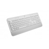 Logitech K650/Bezdrátová USB + Bluetooth/CZ-SK layout/Šedá