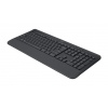 Logitech K650/Bezdrátová USB + Bluetooth/CZ-SK layout/Černá