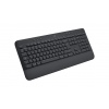 Logitech K650/Bezdrátová USB + Bluetooth/CZ-SK layout/Černá