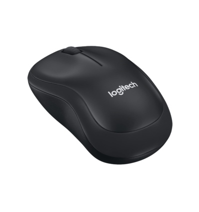 Logitech M220/Kancelářská/Optická/1 000 DPI/Bezdrátová USB/Černá