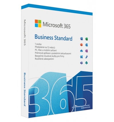 Microsoft 365 Bus.Stand. P8 Mac/Win CZ Akce