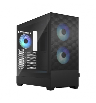 Fractal Design Pop Air RGB Black TG Clear Tint/Midi Tower/Transpar./Černá