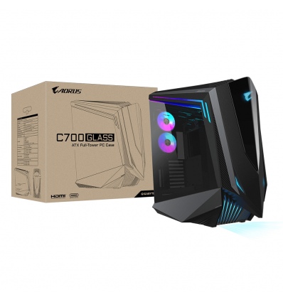 GIGABYTE AORUS C700/Big Tower/Transpar./Černá