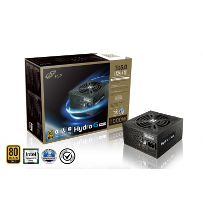 FSP HYDRO G PRO 1000/1000W/ATX 3.0/80PLUS Gold/Modular/Retail