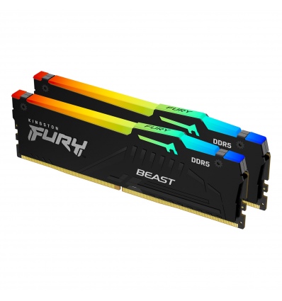 Kingston FURY Beast EXPO/DDR5/64GB/5600MHz/CL36/2x32GB/RGB/Black