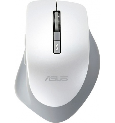 ASUS WT425/Cestovní/Optická/Pro praváky/1 600 DPI/Bezdrátová USB/Bílá