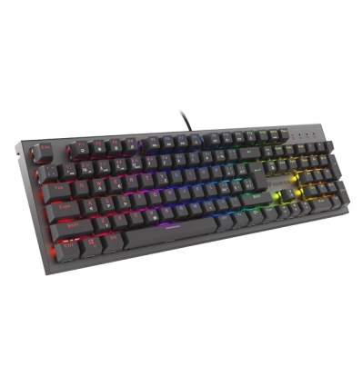 Genesis herní mechanická klávesnice THOR 303/RGB/Outemu Red/Drátová USB/CZ-SK layout/Černá