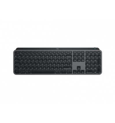 Logitech MX KEYS S/Bezdrátová USB + Bluetooth/CZ-SK layout/Grafitová