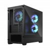 Fractal Design Pop Mini Air RGB Black TG Clear Tint/Micro Tower/Transpar./Černá