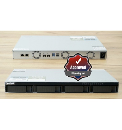 QNAP TS-435XeU-4G (2,2GHz, 4GB RAM, 4x SATA, 2x M.2 NVMe, 2x 2,5GbE, 2x 10GbE SFP+, malá hloubka)