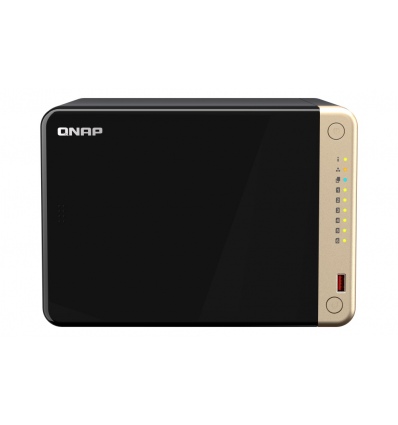 QNAP TS-664-8G (4core 2,9GHz, 8GB RAM, 6xSATA, 2x M.2 NVMe slot, 1xPCIe, 1xHDMI 4K, 2x2,5GbE, 4xUSB)