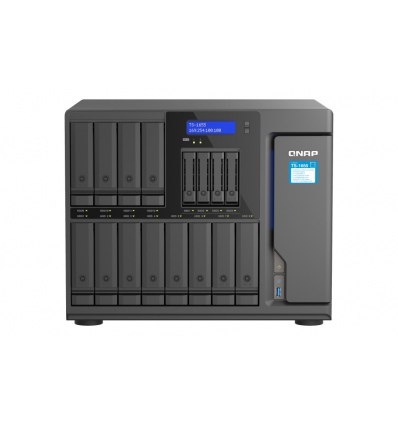 QNAP TS-1655-8G (8core 2,8GHz, 8GB RAM, 12x 3,5"+4x 2,5" SATA, 2x M.2 NVMe slot, 2x 2,5GbE, 3x PCIe)