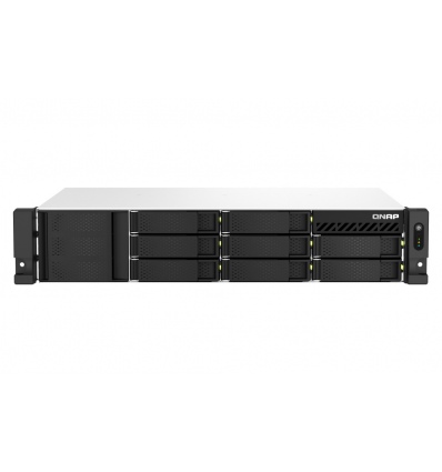 QNAP TS-864eU-RP-8G (4core 2,9GHz, 8GB RAM, 8xSATA, 2x2,5GbE, 1xPCIe, 1xHDMI, 2xzdroj, malá hloubka)