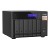 QNAP NVR QVP-63B (4core 4,3GHz, 16GB RAM, 6xSATA, 2xGbE, 2xM.2 NVMe Gen4, 2xPCIe, kamery: 8 (max 36)