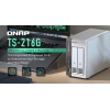 QNAP TS-216G (4core 2,0GHz + NPU, 4GB RAM, 2x SATA, 1x GbE, 1x 2,5GbE, 2x USB 2.0, 1x USB 3.2)