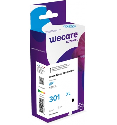 WECARE ARMOR ink kompatibilní s HP DJ 1510, CH563EE, 21ml, černá/black