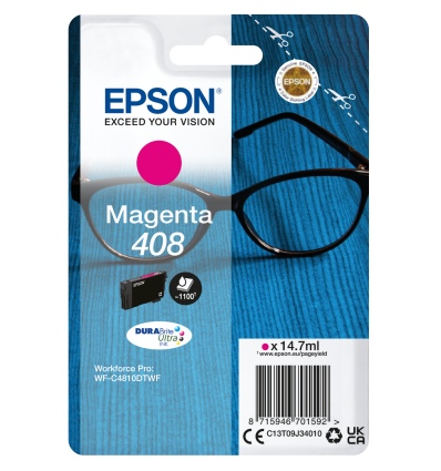 EPSON Singlepack Magenta 408 DURABrite Ultra Ink