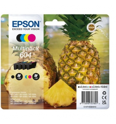 EPSON Multipack 4-colours 604 Ink