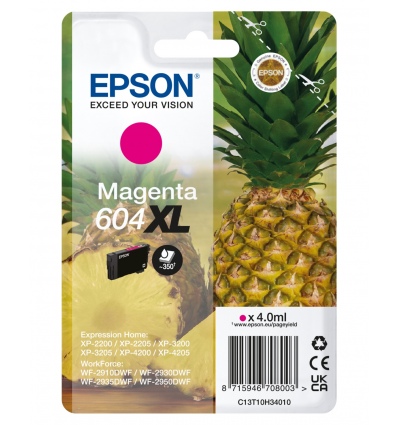 EPSON Singlepack Magenta 604XL Ink